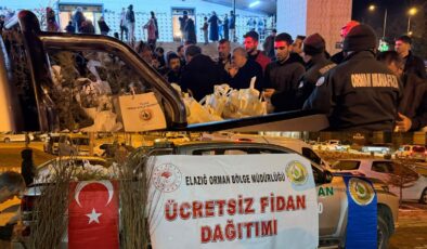 Elazığ ve Çevre İllerde “Geleceğe Nefes” Seferberliği: Kadir Gecesi’nde Binlerce Fidan Toprakla Buluştu!