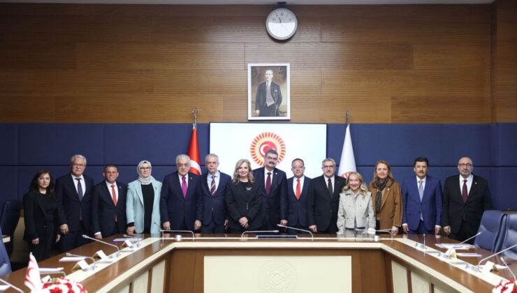 Ejder Açıkkapı TBMM’de KKTC Heyetiyle Buluştu: “Gönül ve Kader Birliğimiz Daimdir.”