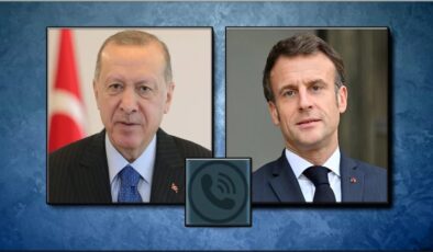 Cumhurbaşkanı Erdoğan, Macron İle Görüştü