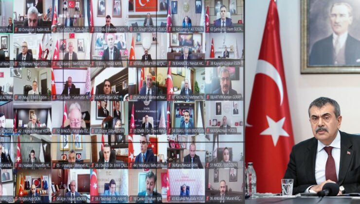 Bakan Tekin, 81 İl Millî Eğitim Müdürüyle Bir Araya Geldi